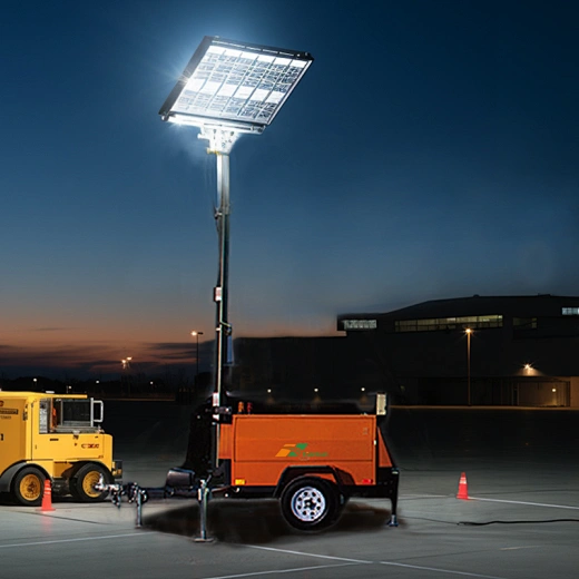 portable LED light tower